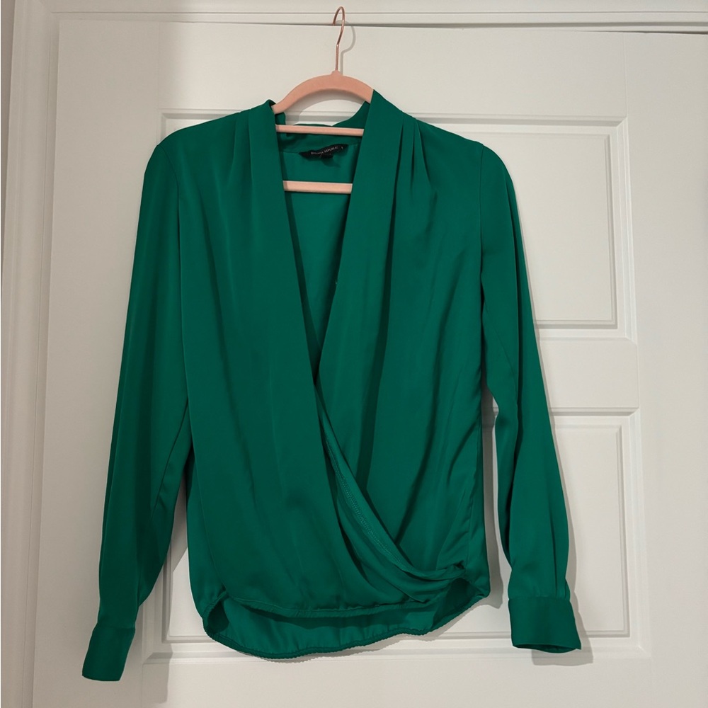 Elegant Green Women's Top